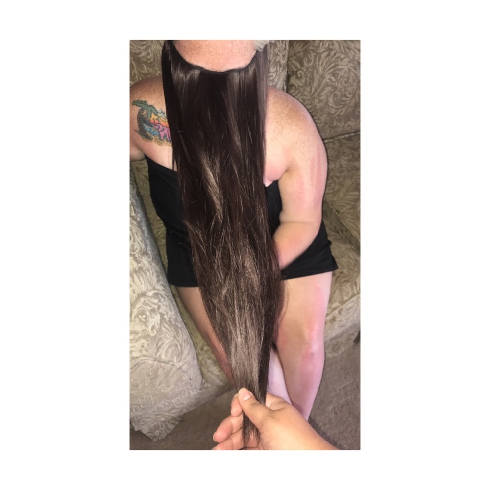 Halo hair extensions